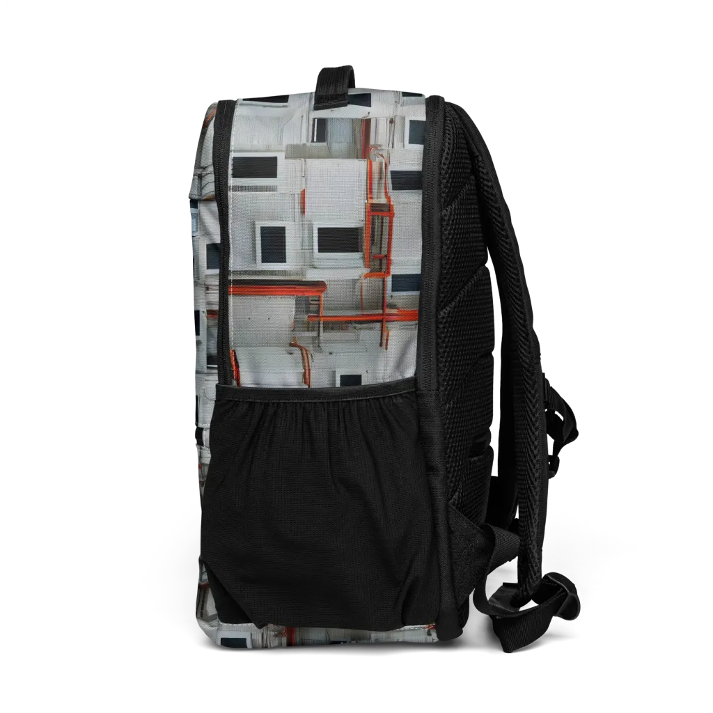 Industrial Reverie on Utility Backpack — Left