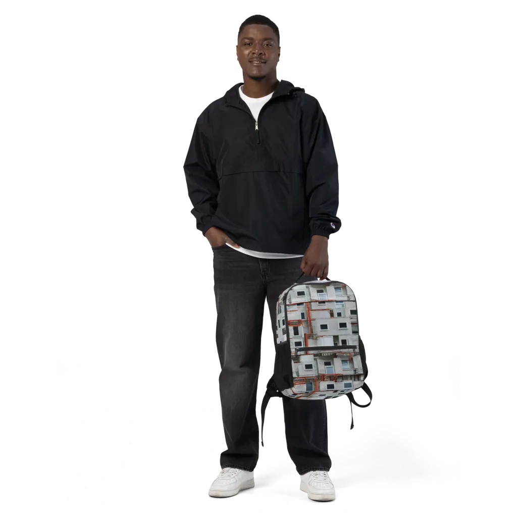 Industrial Reverie on Utility Backpack — Front