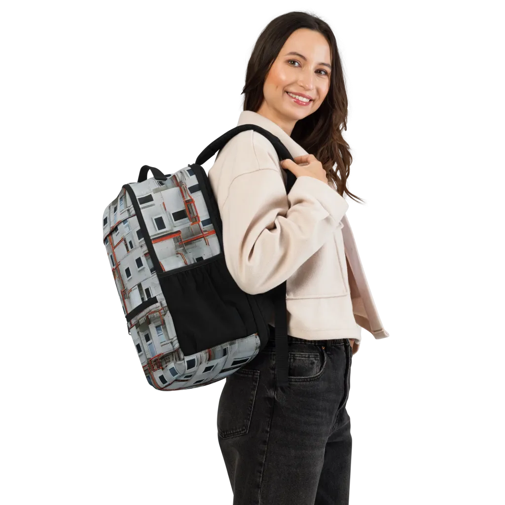 Industrial Reverie on Utility Backpack — Right