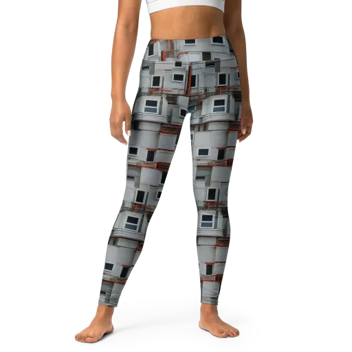 Industrial Reverie on a Yoga Leggings