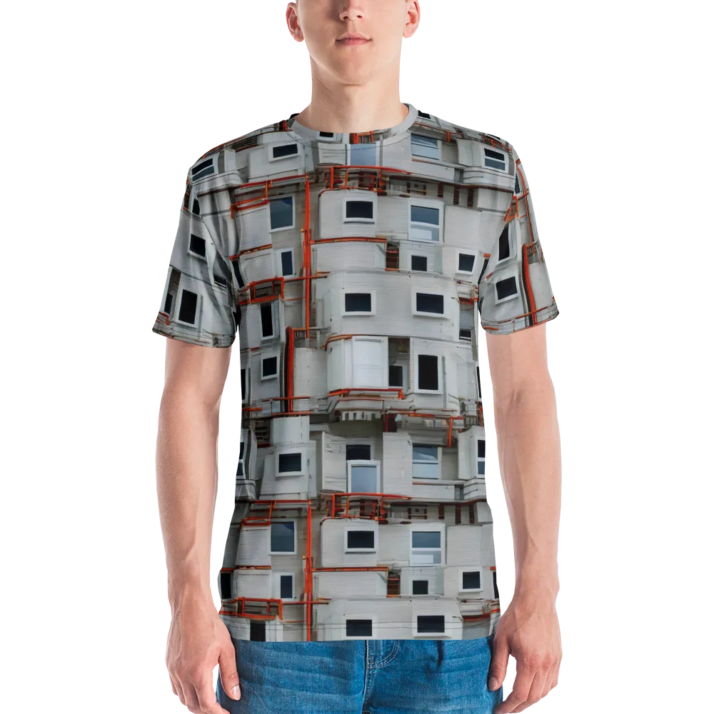 Industrial Reverie on Men's Crew Neck T-Shirt — Front