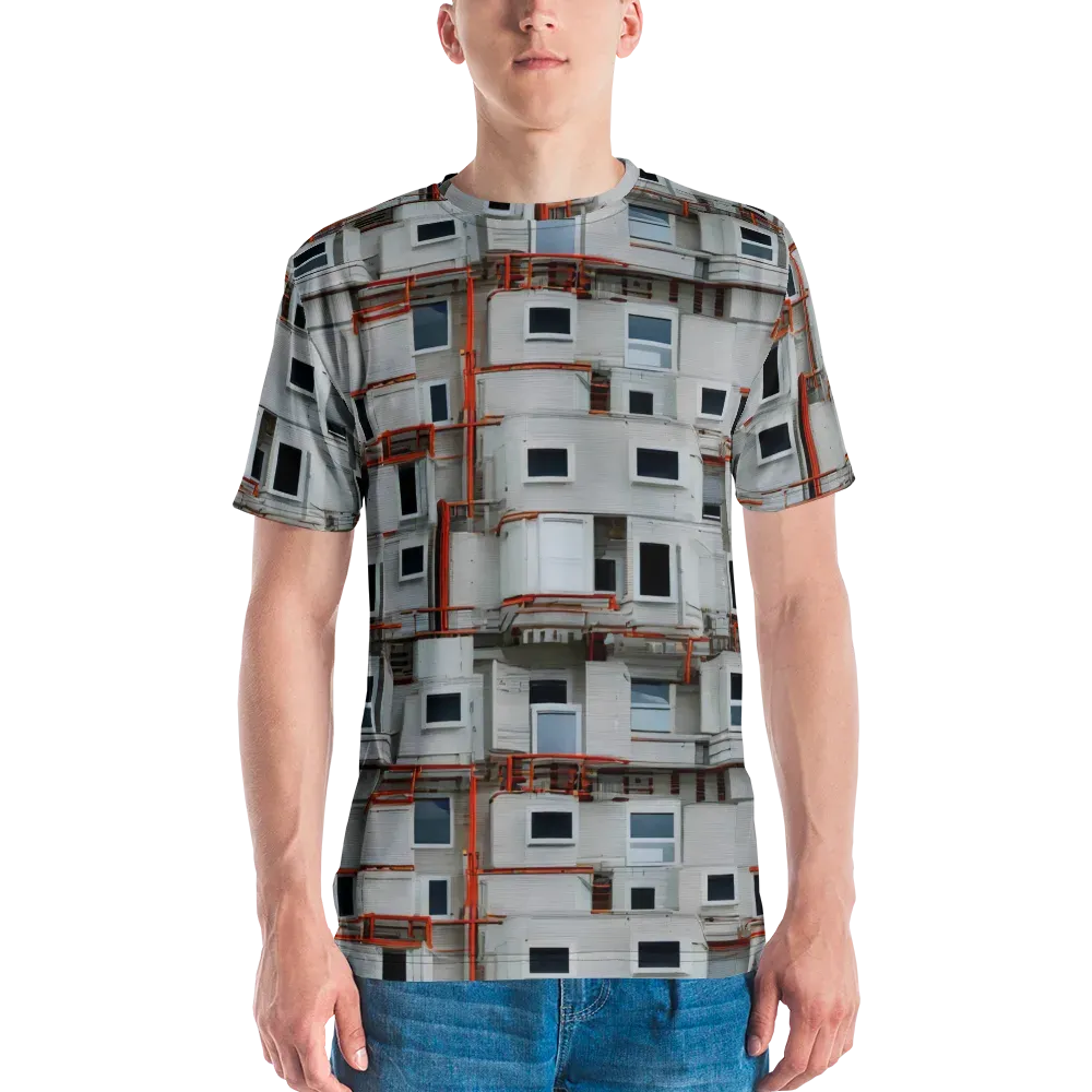 Industrial Reverie on Men's Crew Neck T-Shirt — Front