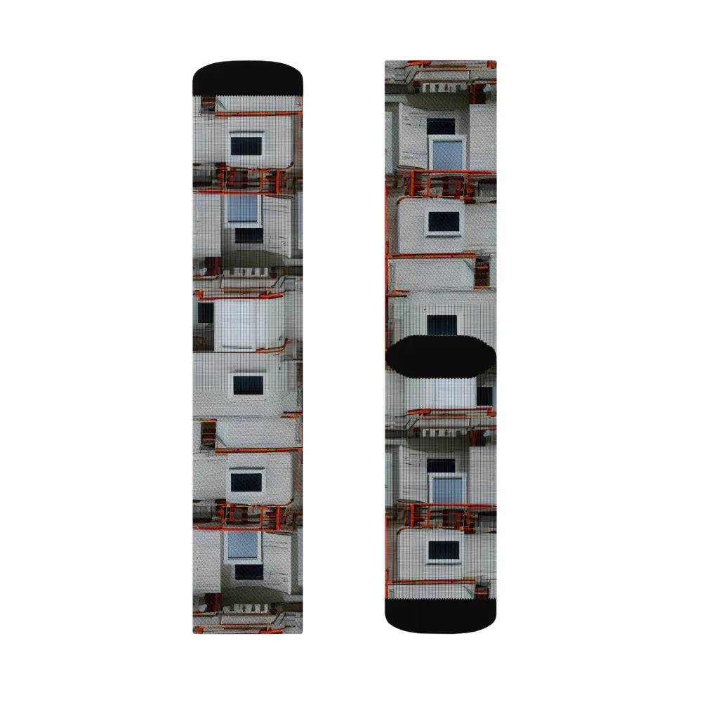 Industrial Reverie on Socks — Left Sock
