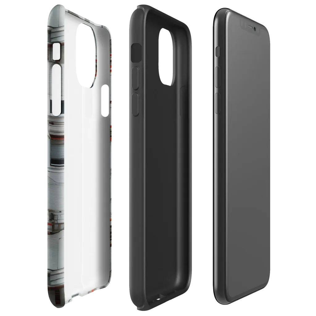 Industrial Reverie on Tough Case for iPhone® — Right