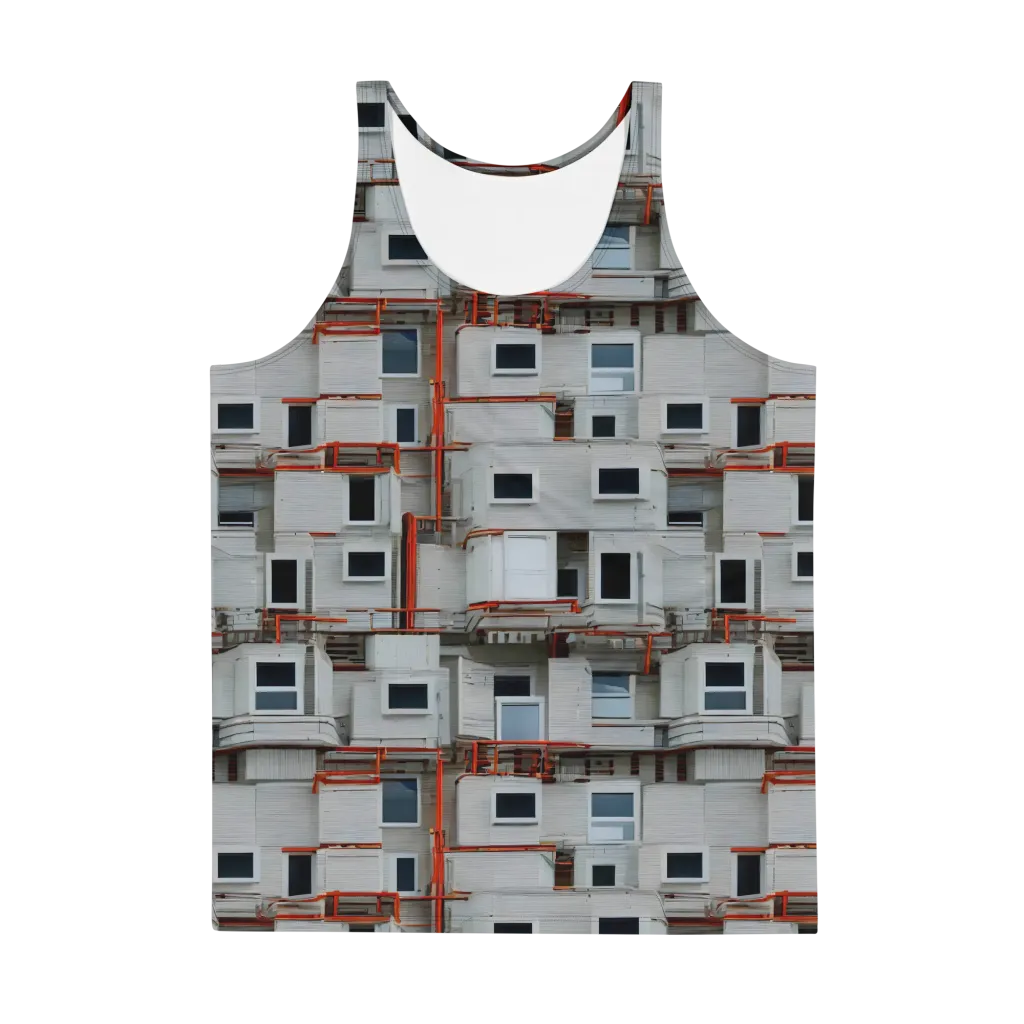 Industrial Reverie on Men's Tank Top — Front
