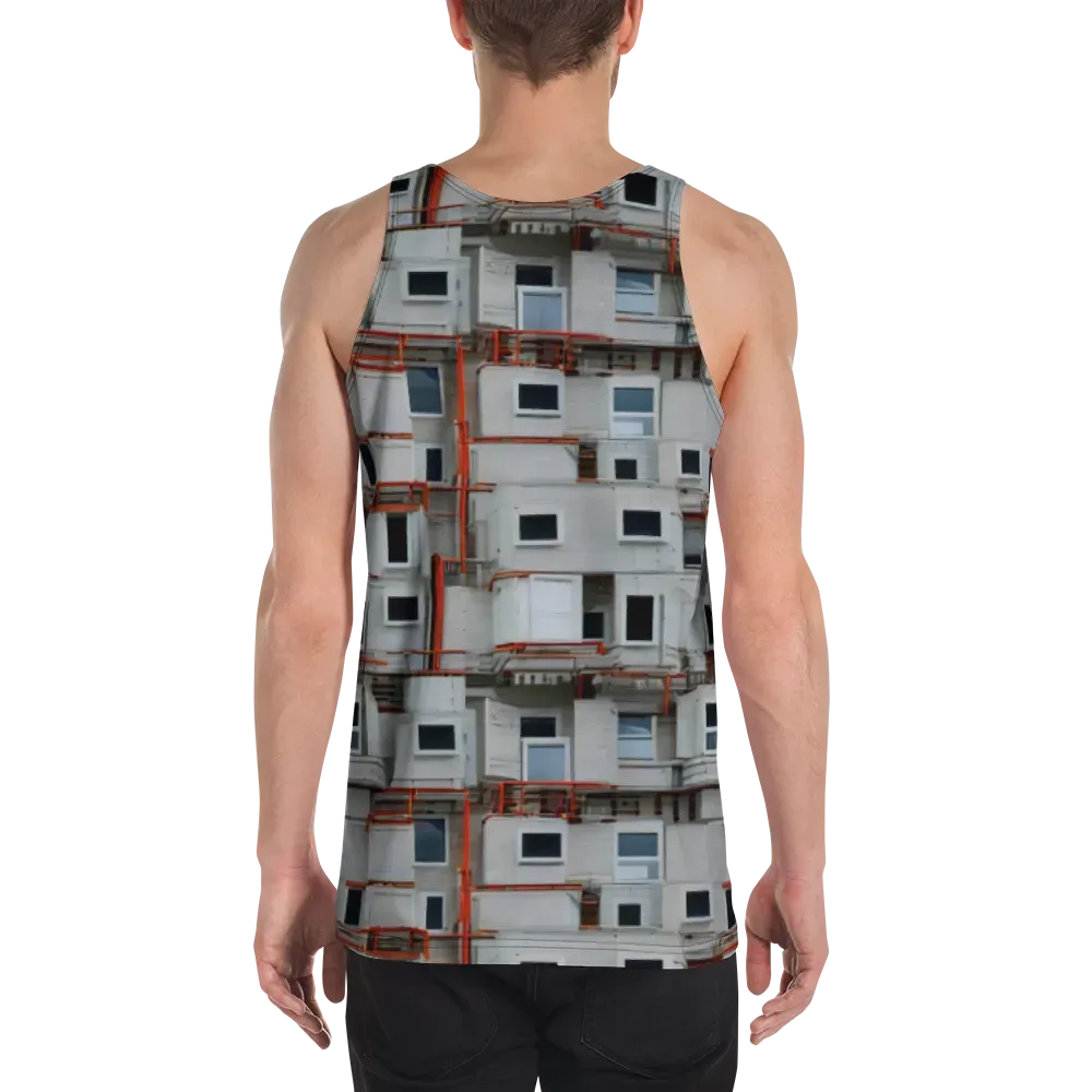 Industrial Reverie on Men's Tank Top — Back