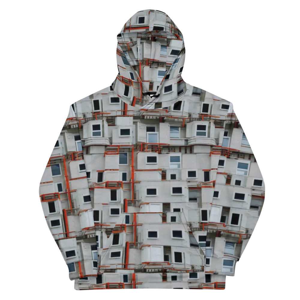 Industrial Reverie on Cotton Hoodie — Front