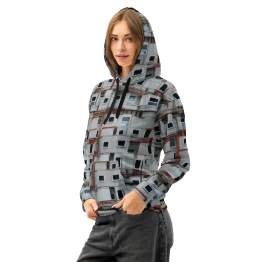Industrial Reverie on a Cotton Hoodie