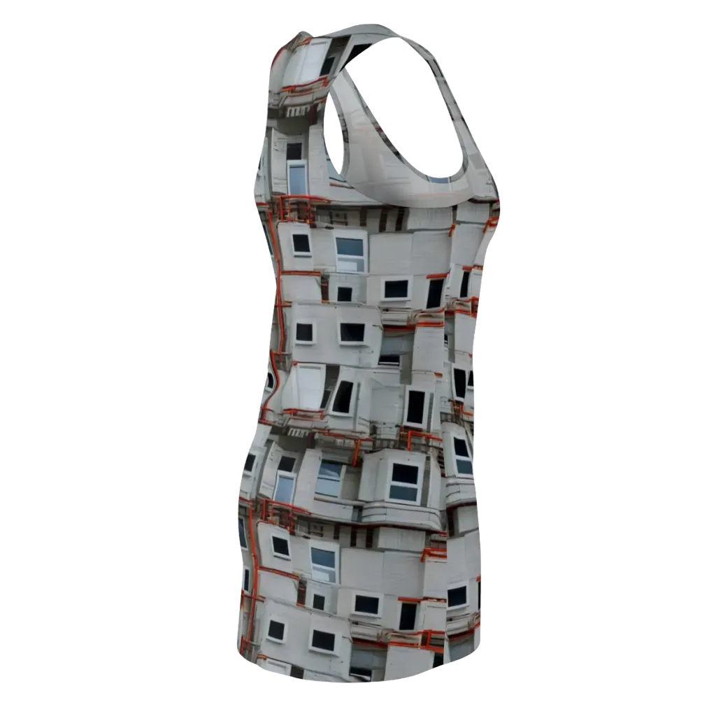 Industrial Reverie on Racerback Dress — Back Side