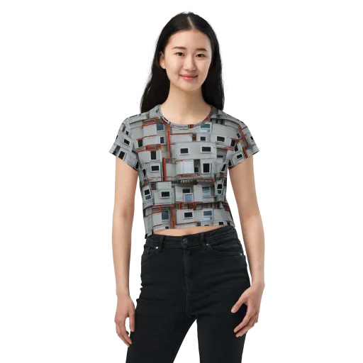 Industrial Reverie on a Crop Tee