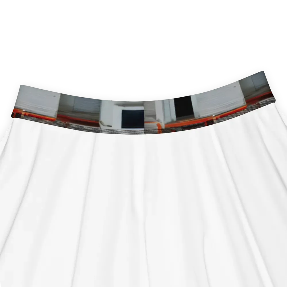 Industrial Reverie on Skater Skirt — Product details