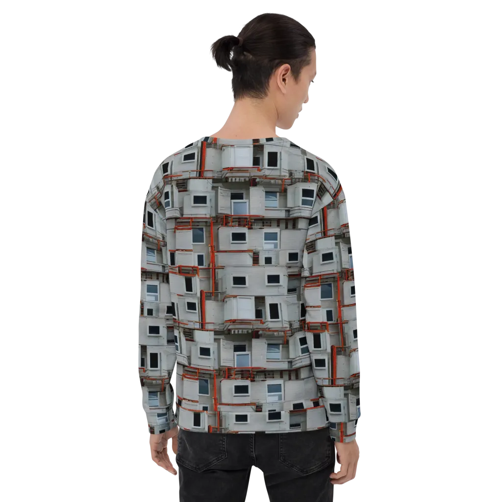 Industrial Reverie on Sweatshirt — Back