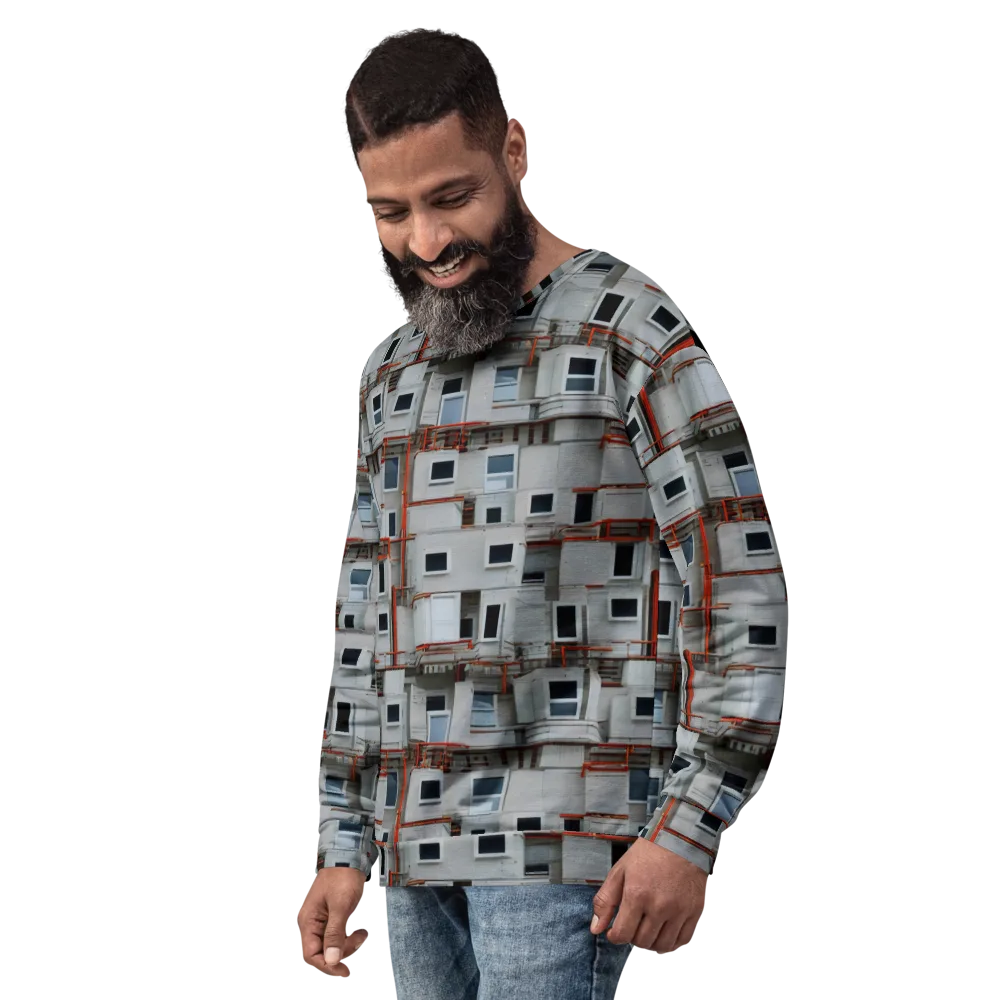 Industrial Reverie on Sweatshirt — Left Front