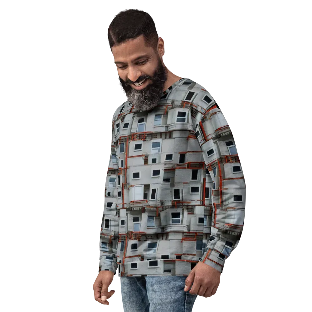 Industrial Reverie on Sweatshirt — Left Front
