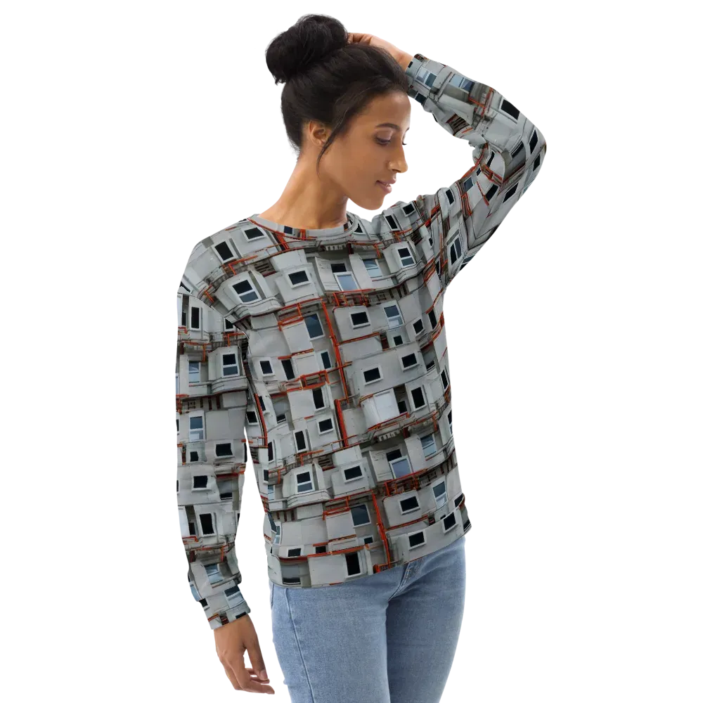 Industrial Reverie on Sweatshirt — Right Front