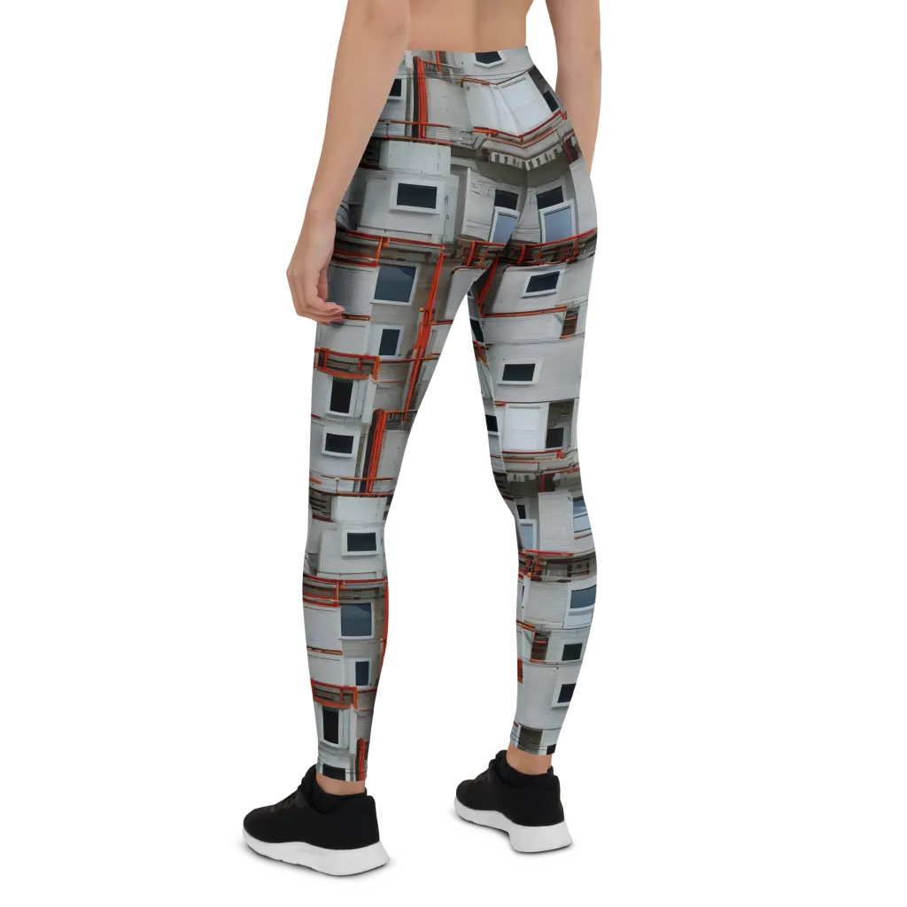 Industrial Reverie on Leggings — Back
