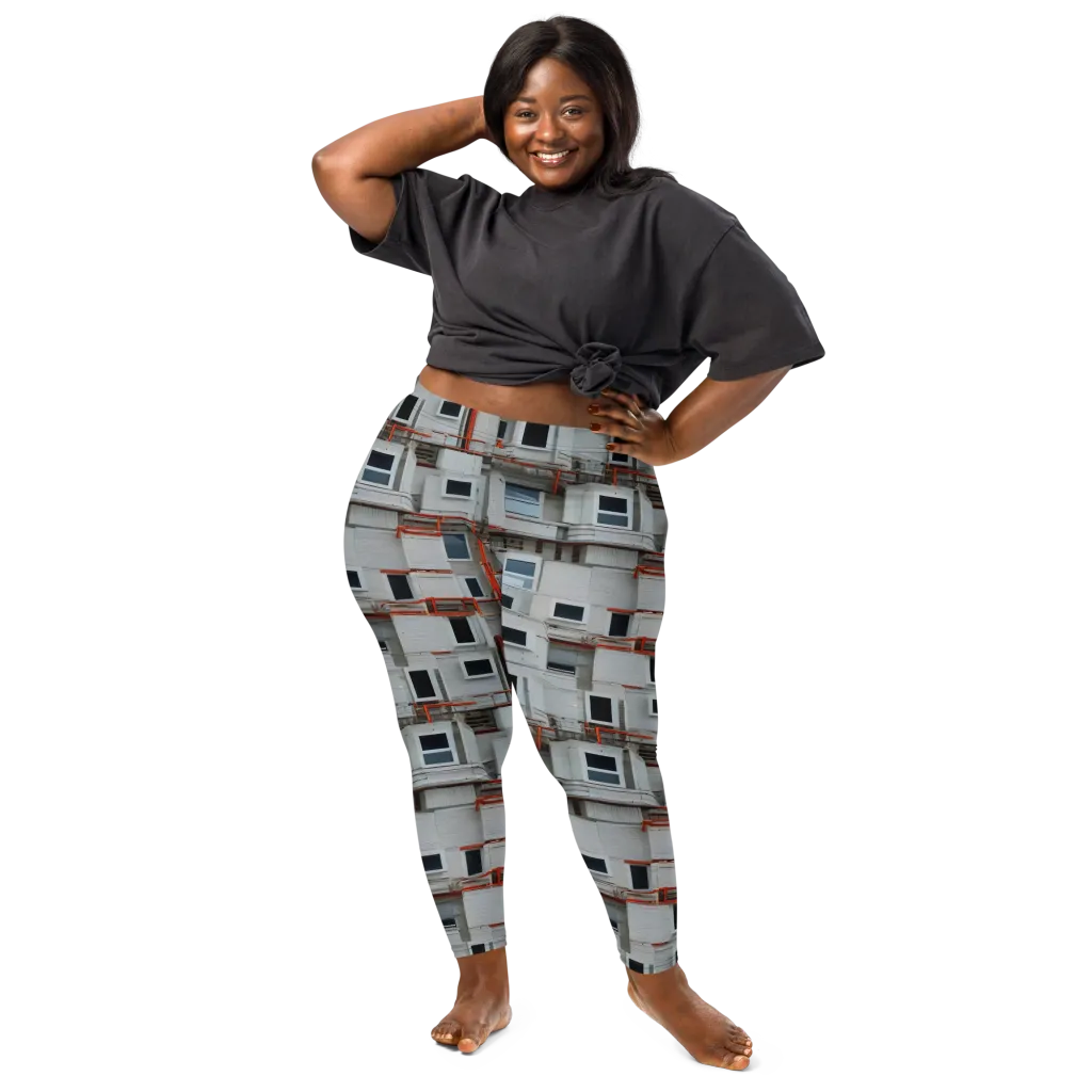 Industrial Reverie on Leggings — Front