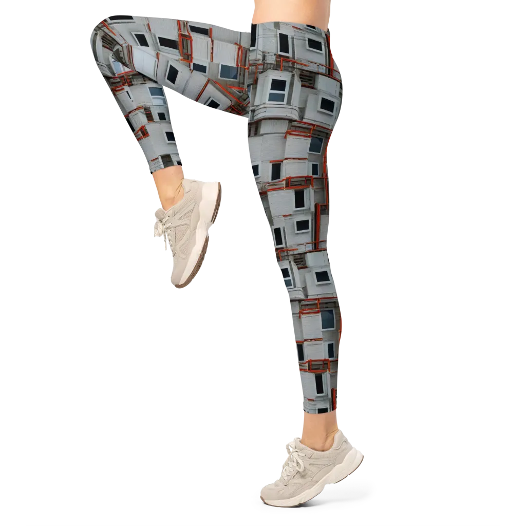 Industrial Reverie on Leggings — Left