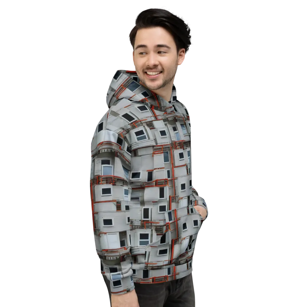 Industrial Reverie on Hoodie — Right