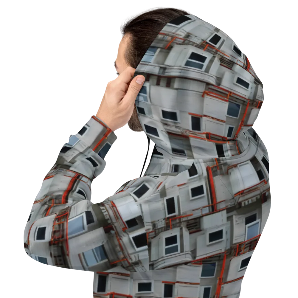 Industrial Reverie on Hoodie — Back