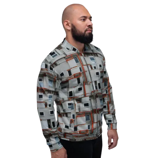 Industrial Reverie on a Bomber Jacket