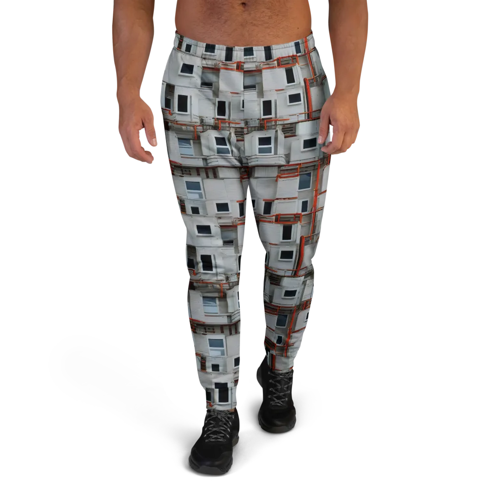 Industrial Reverie on Men's Joggers — Front