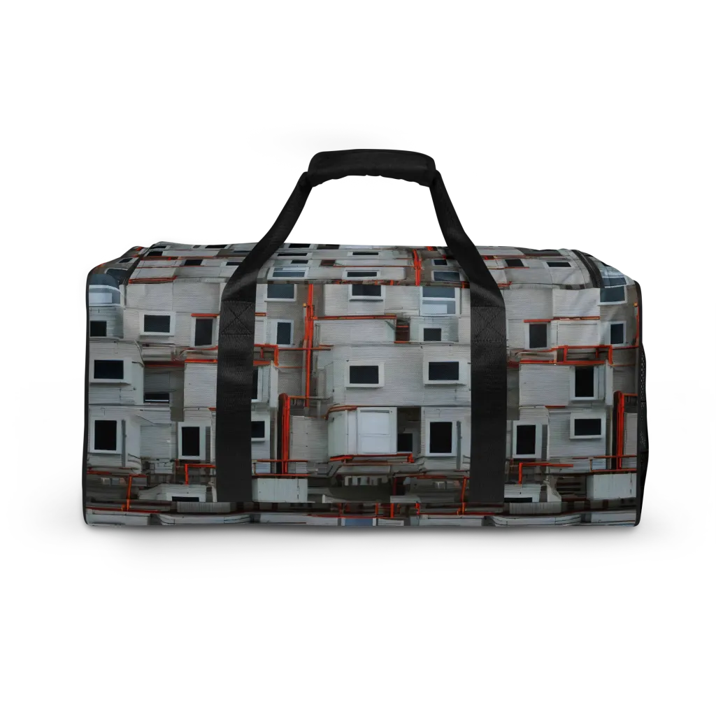 Industrial Reverie on Duffle Bag — Back