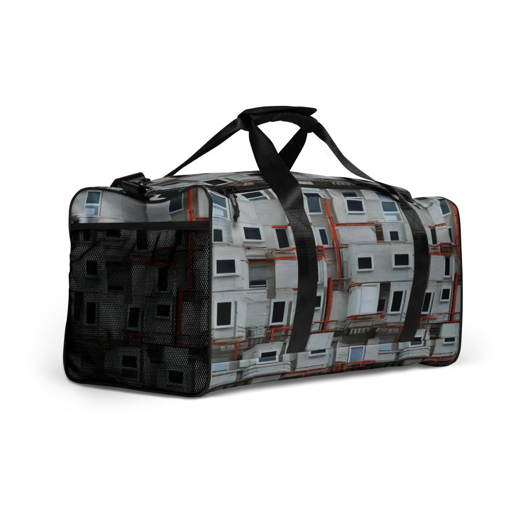 Industrial Reverie on Duffle Bag — Right Front