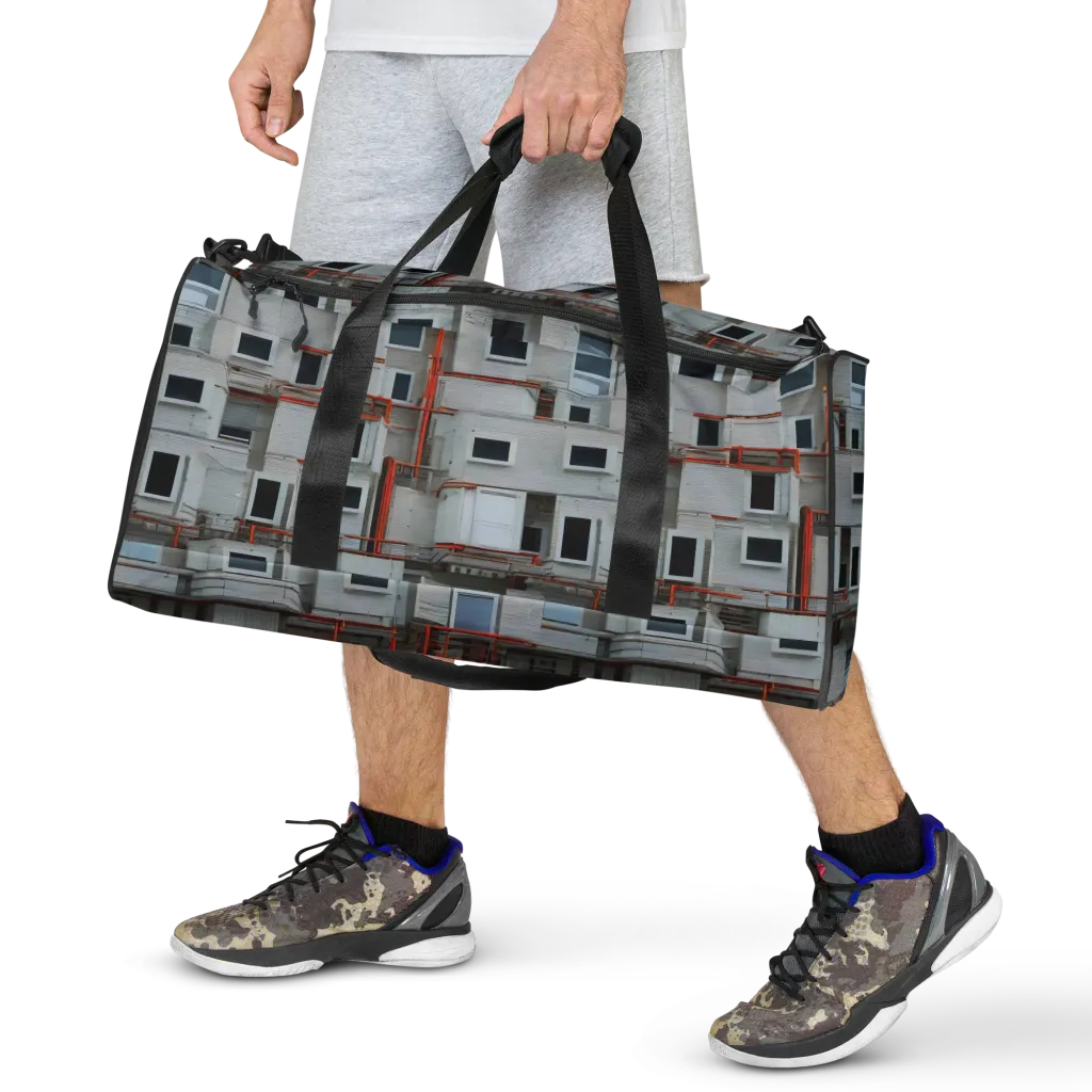 Industrial Reverie on Duffle Bag — Front