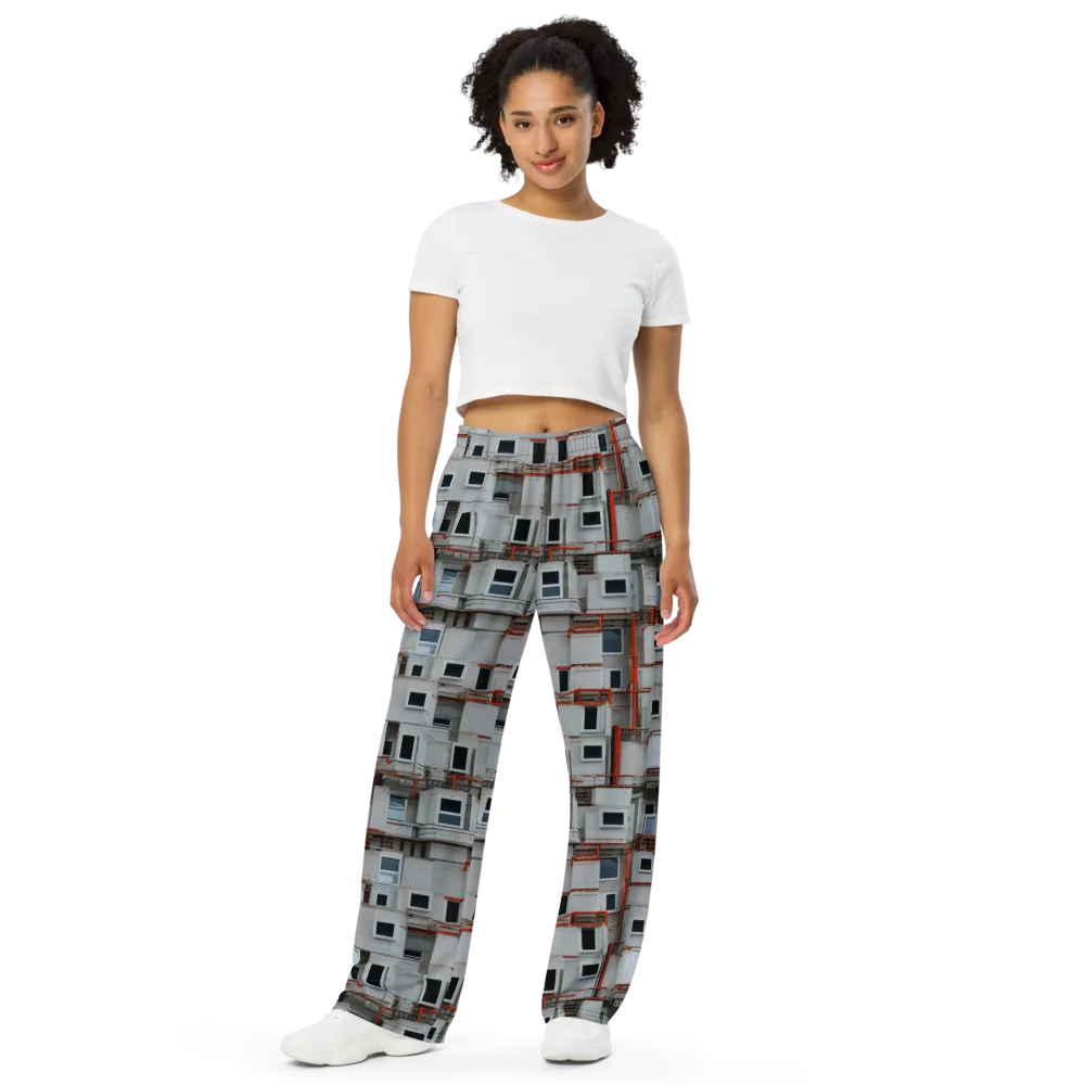 Industrial Reverie on Wide-Leg Pants — Front