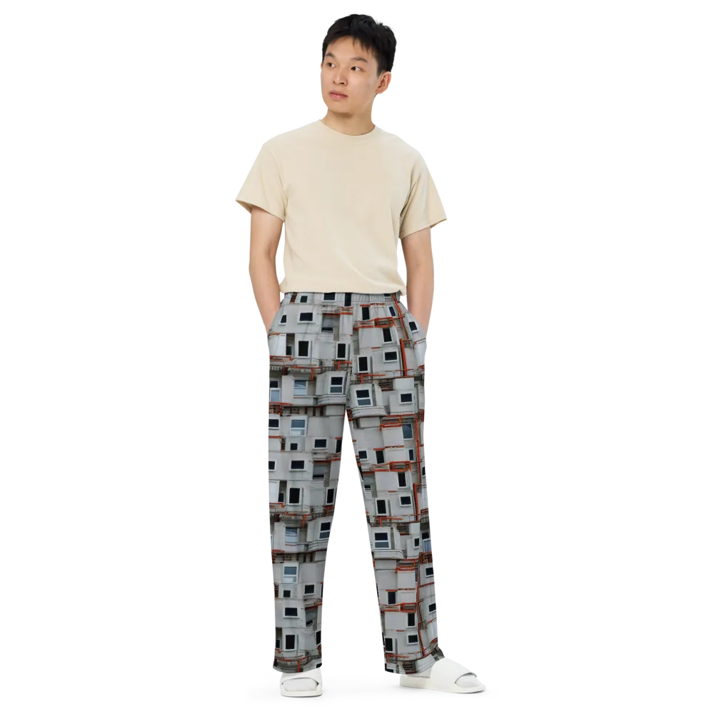 Industrial Reverie on Wide-Leg Pants — Front