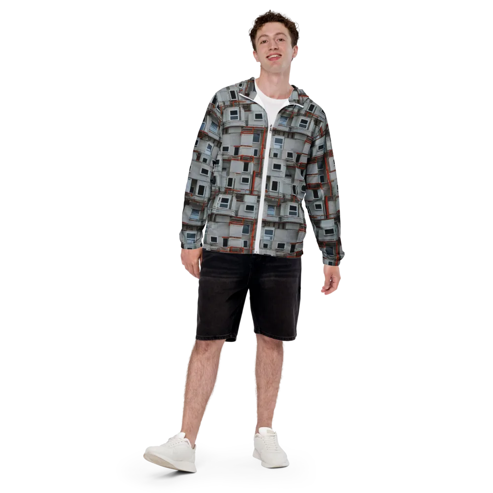 Industrial Reverie on Men's Windbreaker — Front