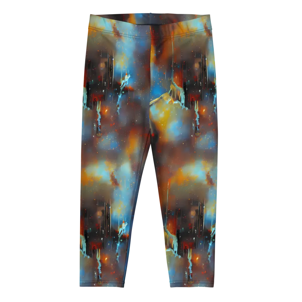 Chromatique Veil on Capri Leggings — Front