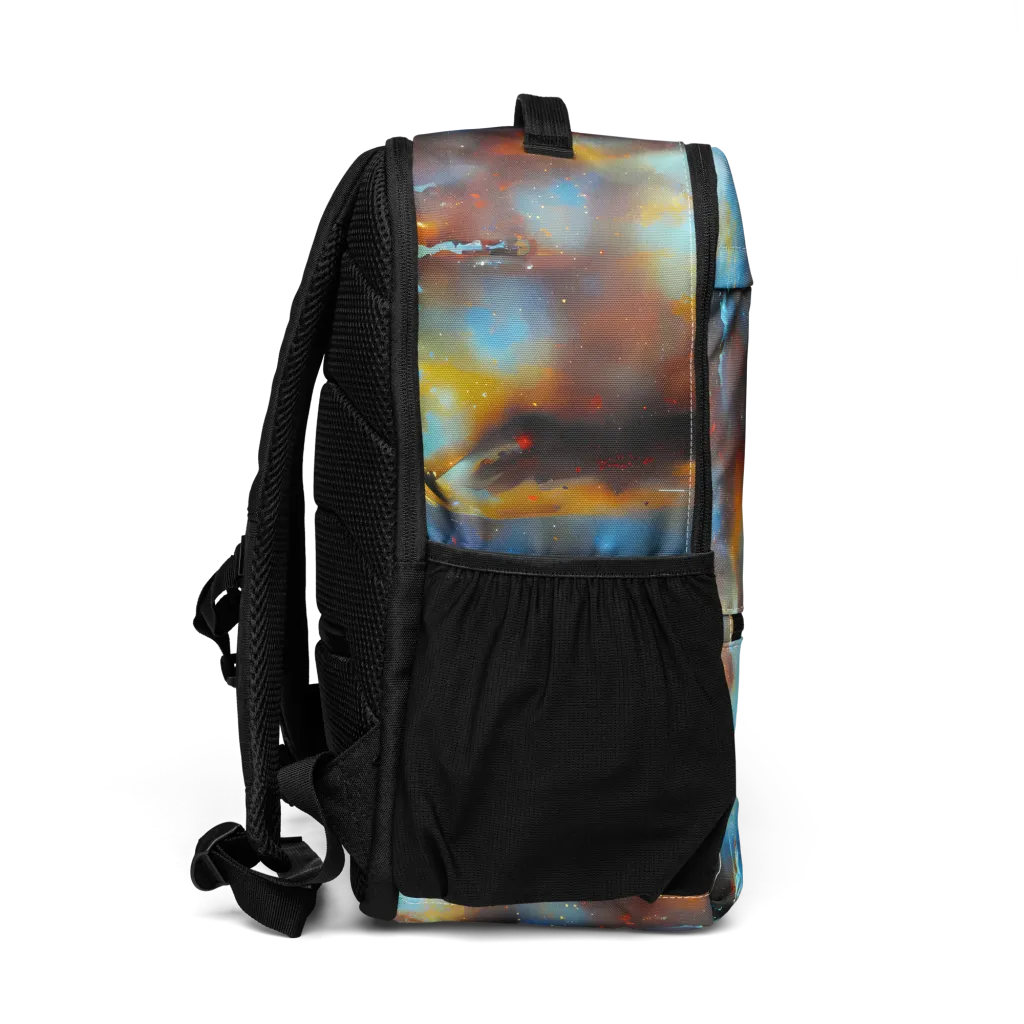 Chromatique Veil on Utility Backpack — Right
