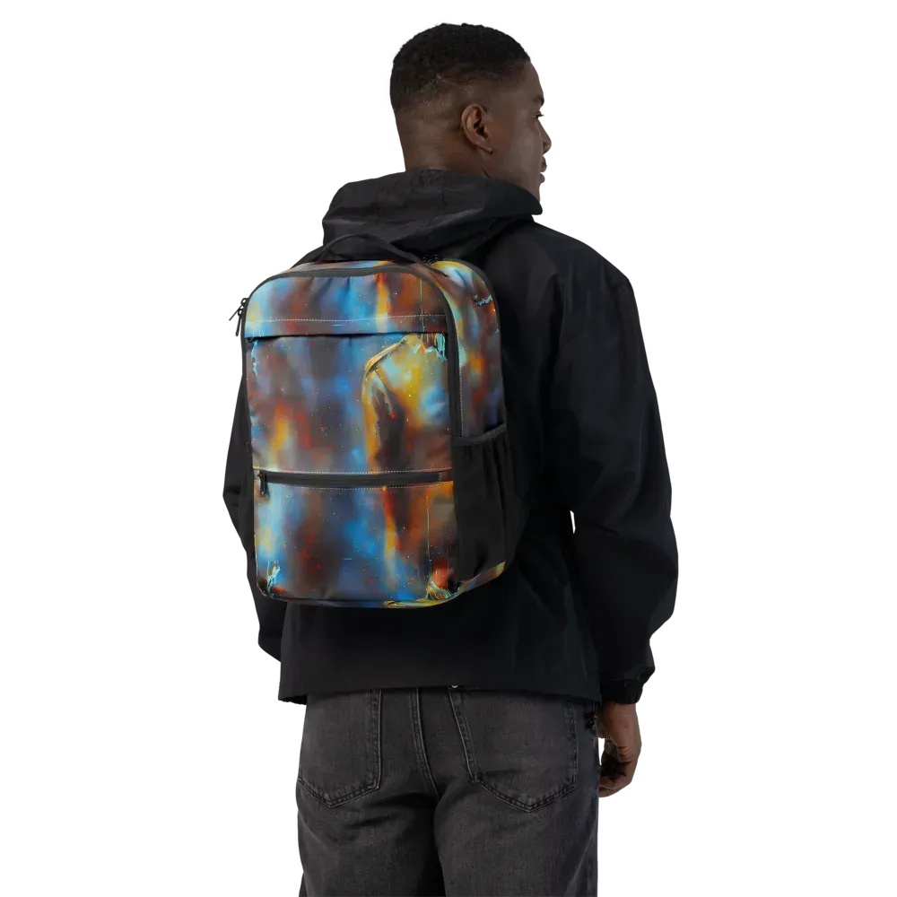 Chromatique Veil on Utility Backpack — Back