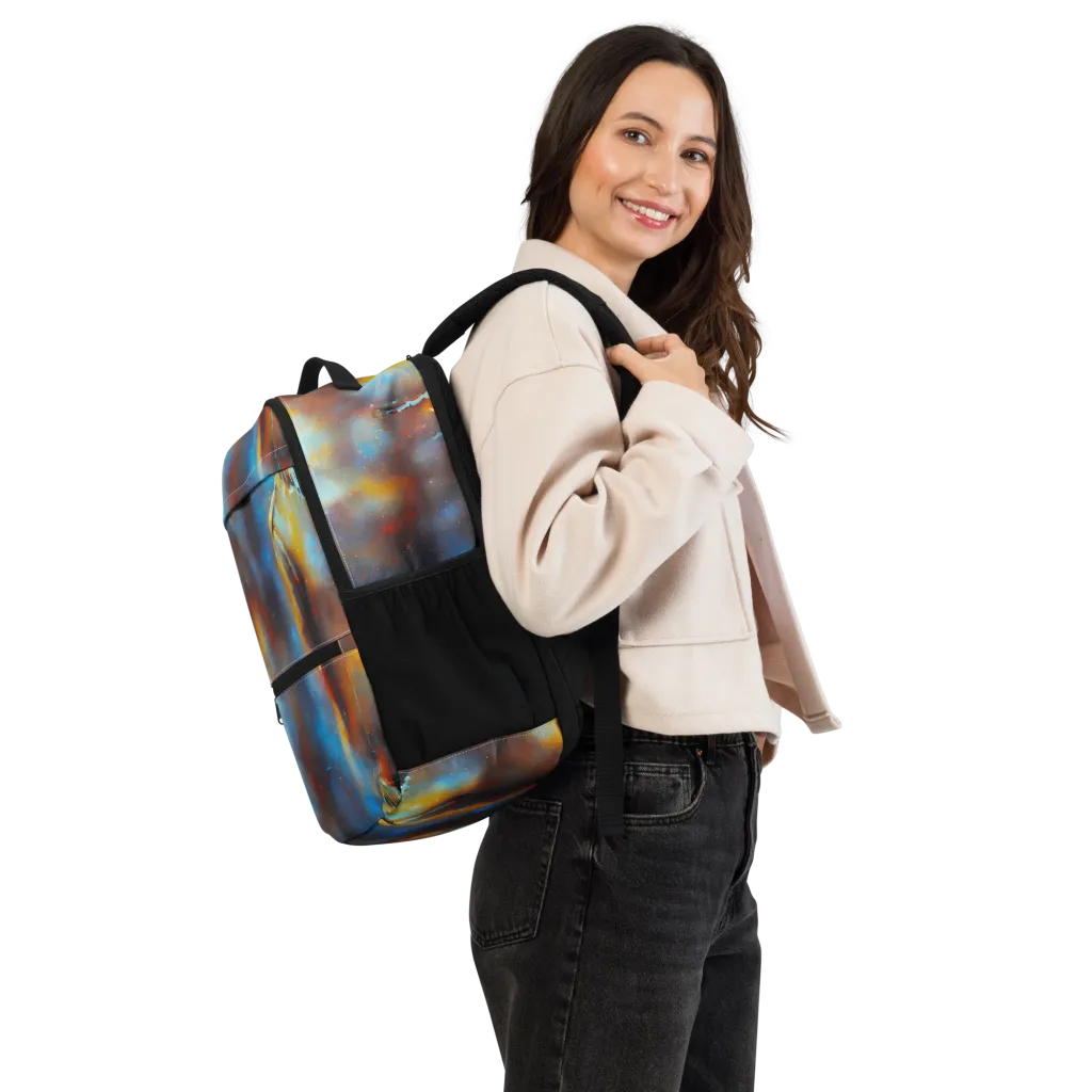 Chromatique Veil on Utility Backpack — Right