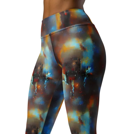 Chromatique Veil on a Yoga Leggings