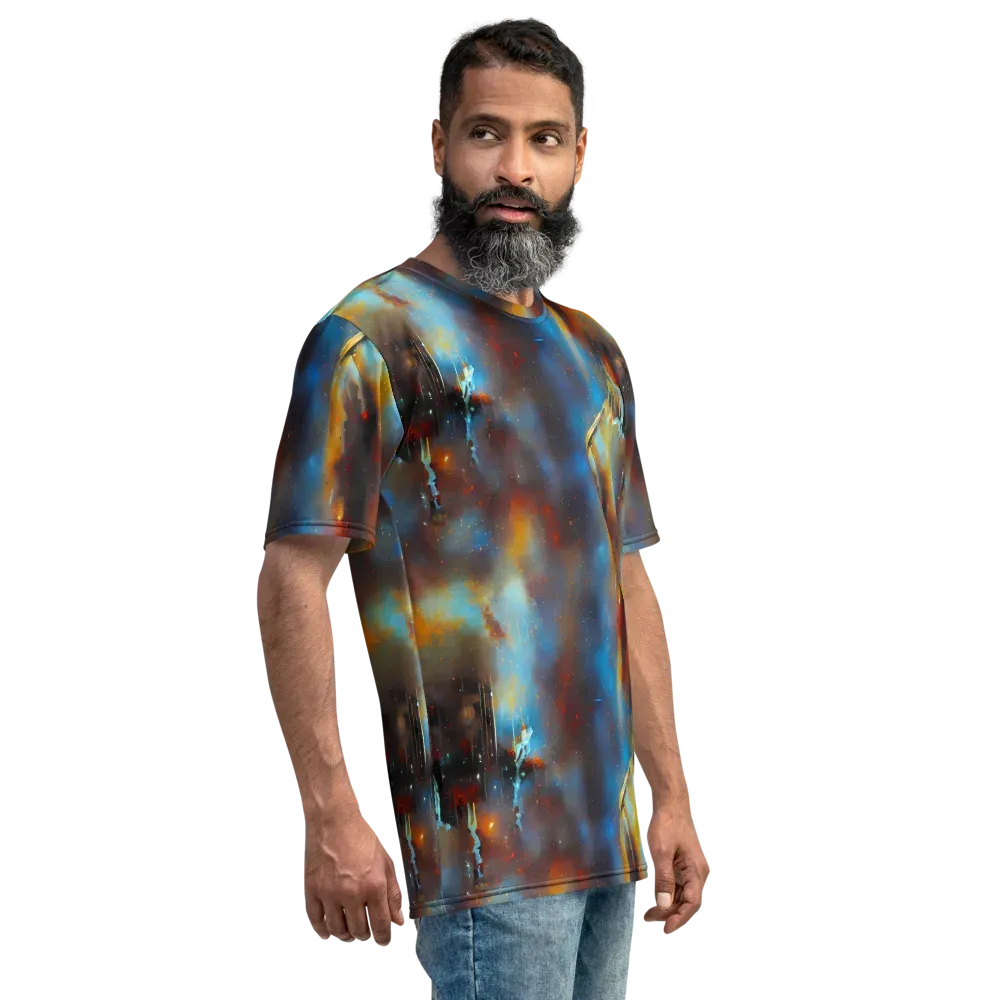 Chromatique Veil on Men's Crew Neck T-Shirt — Right