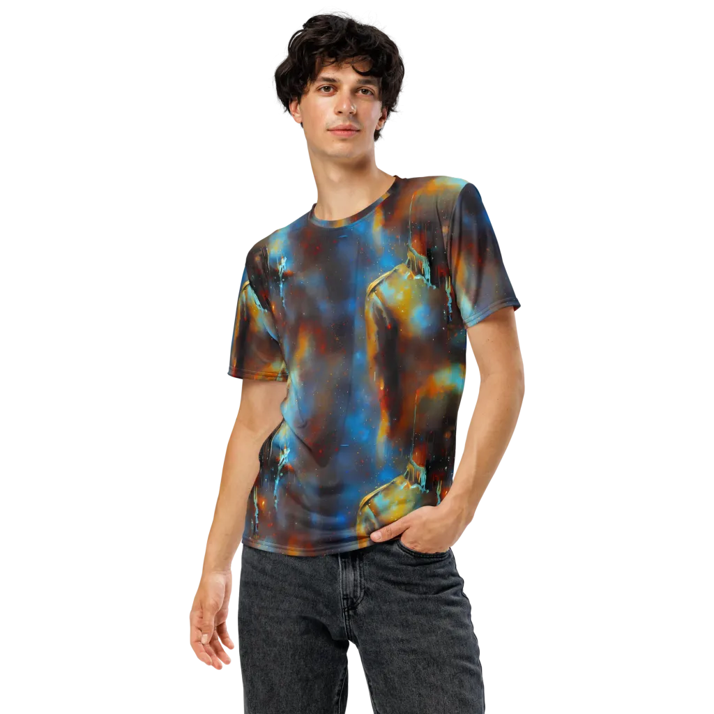 Chromatique Veil on Men's Crew Neck T-Shirt — Front