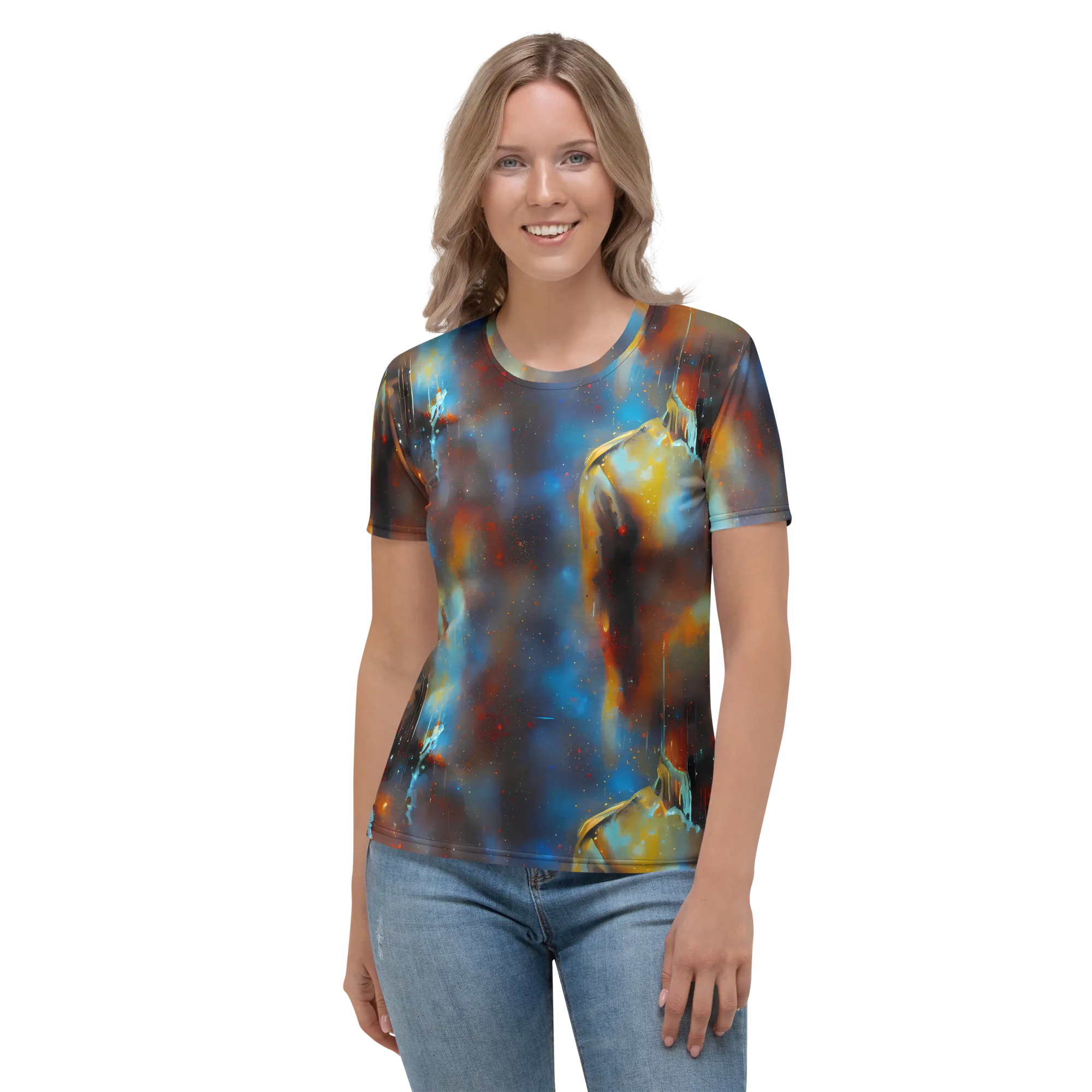 Chromatique Veil on Women's Crew Neck T-Shirt — Front