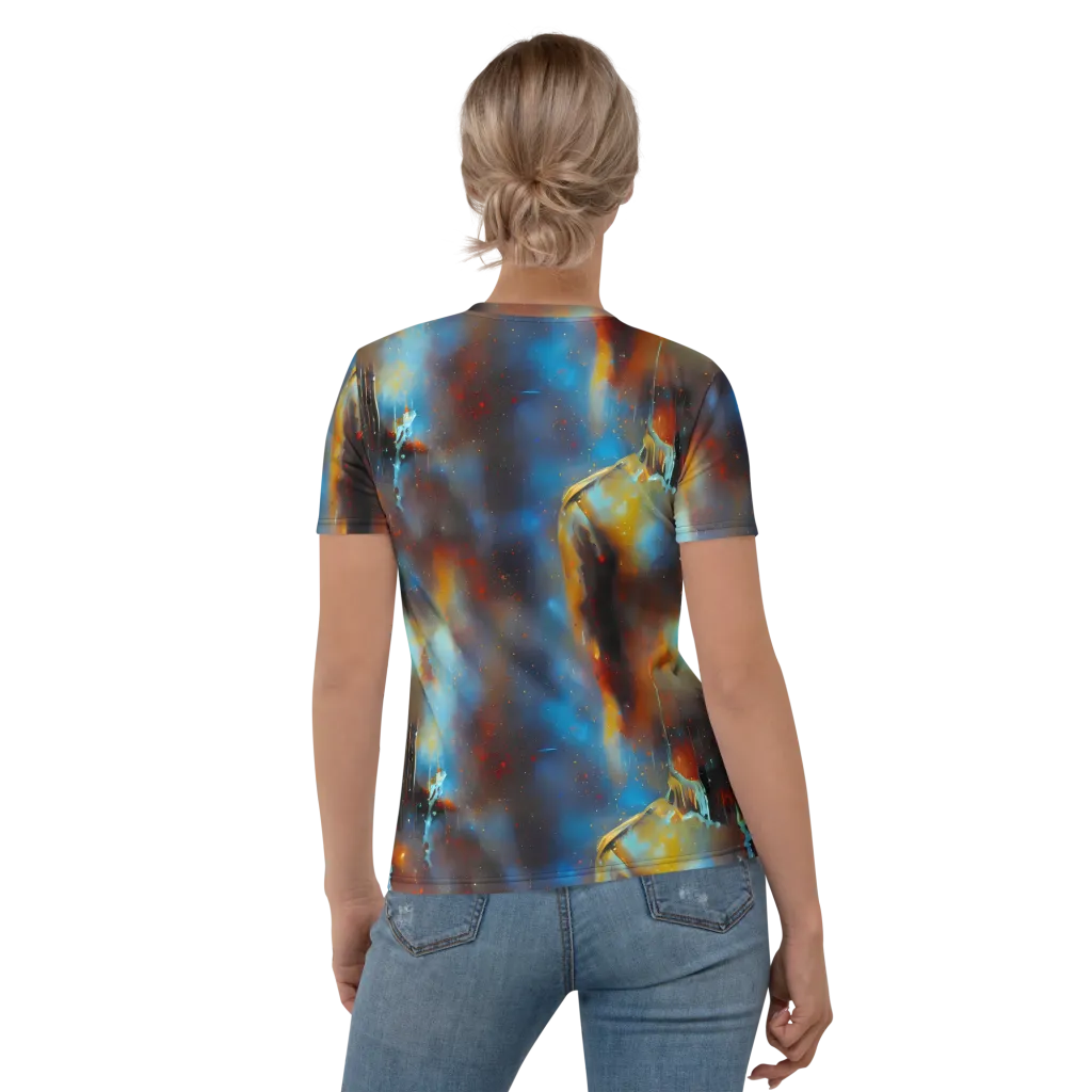 Chromatique Veil on Women's Crew Neck T-Shirt — Back