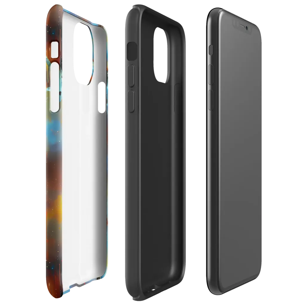 Chromatique Veil on Tough Case for iPhone® — Right
