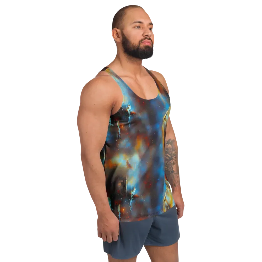Chromatique Veil on Men's Tank Top — Right Front