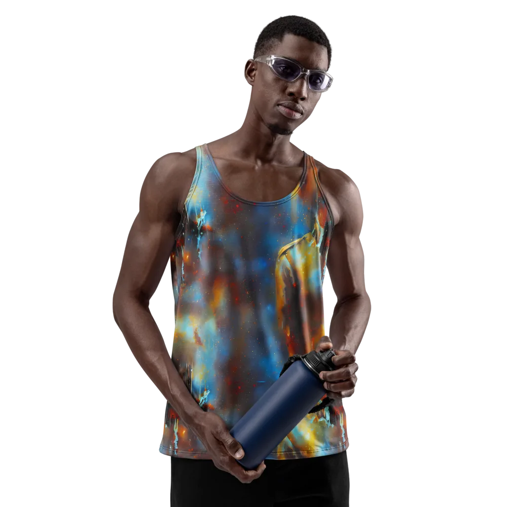 Chromatique Veil on Men's Tank Top — Front
