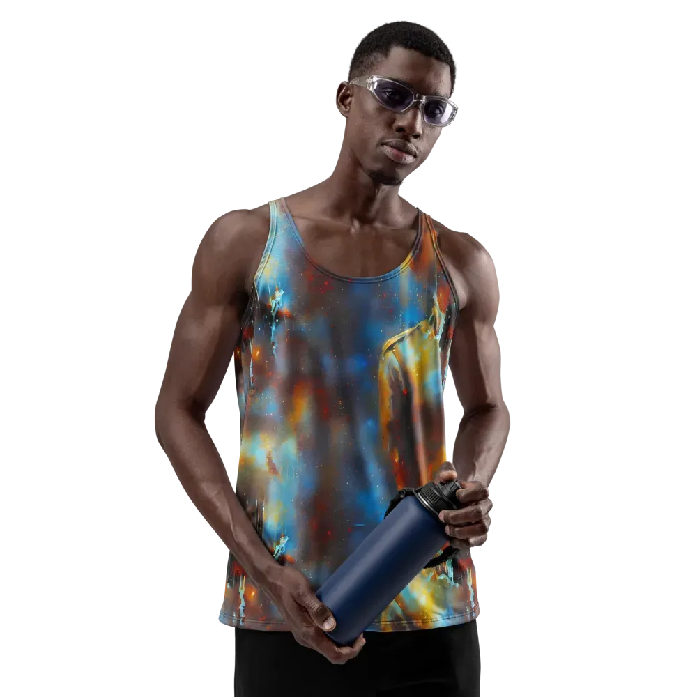 Chromatique Veil on Men's Tank Top — Front
