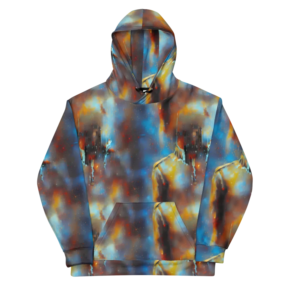 Chromatique Veil on Cotton Hoodie — Front