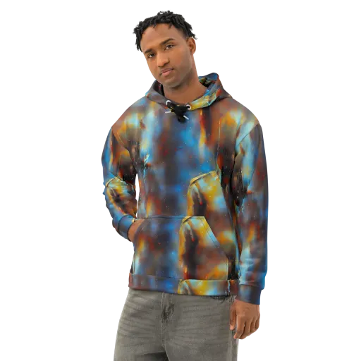 Chromatique Veil on a Cotton Hoodie