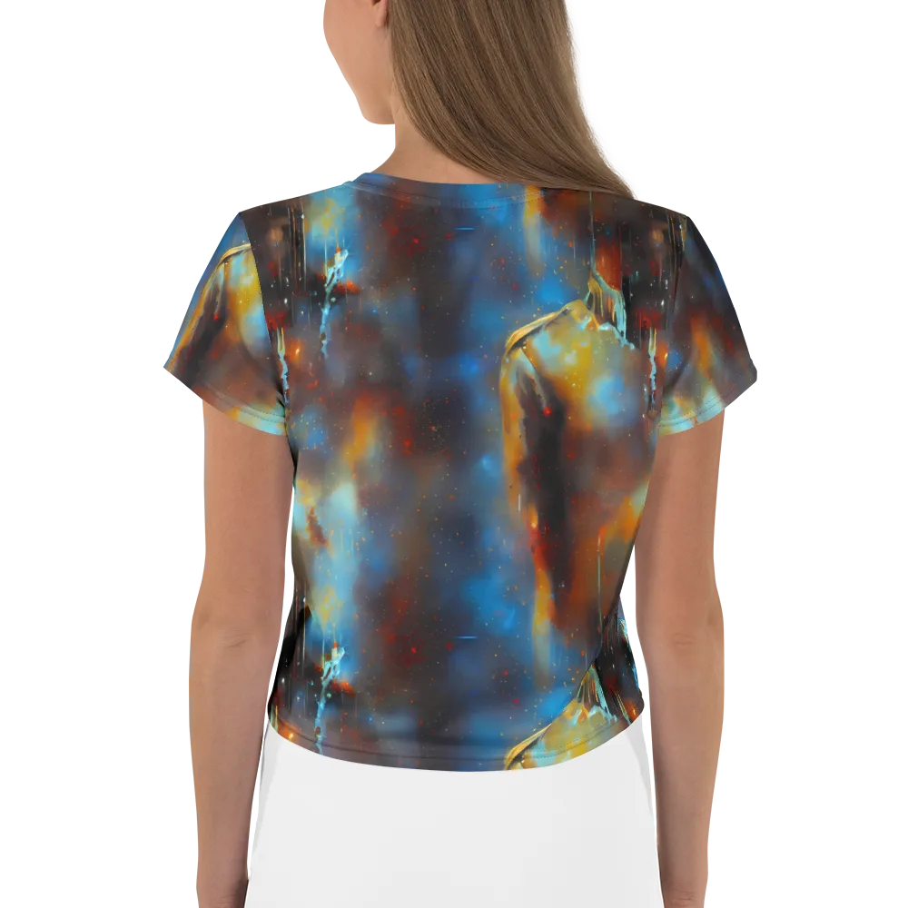 Chromatique Veil on Crop Tee — Back