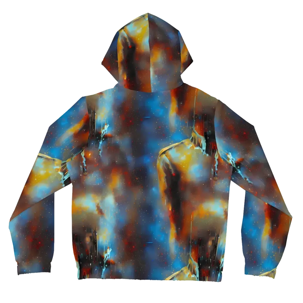 Chromatique Veil on Women's Full-Zip Hoodie — Back
