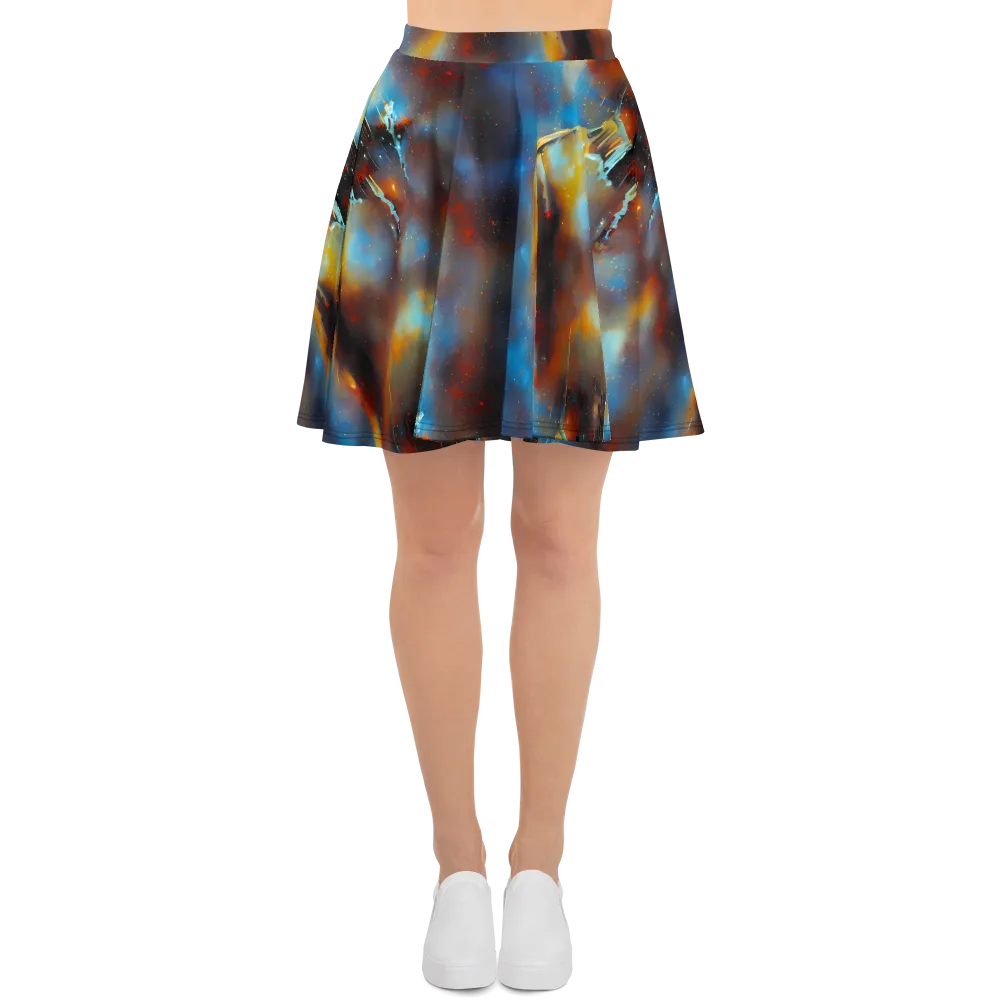 Chromatique Veil on Skater Skirt — Front